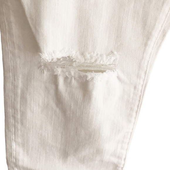 Current Elliot The High Waist Stilleto White Size 34 - Picture 10 of 11